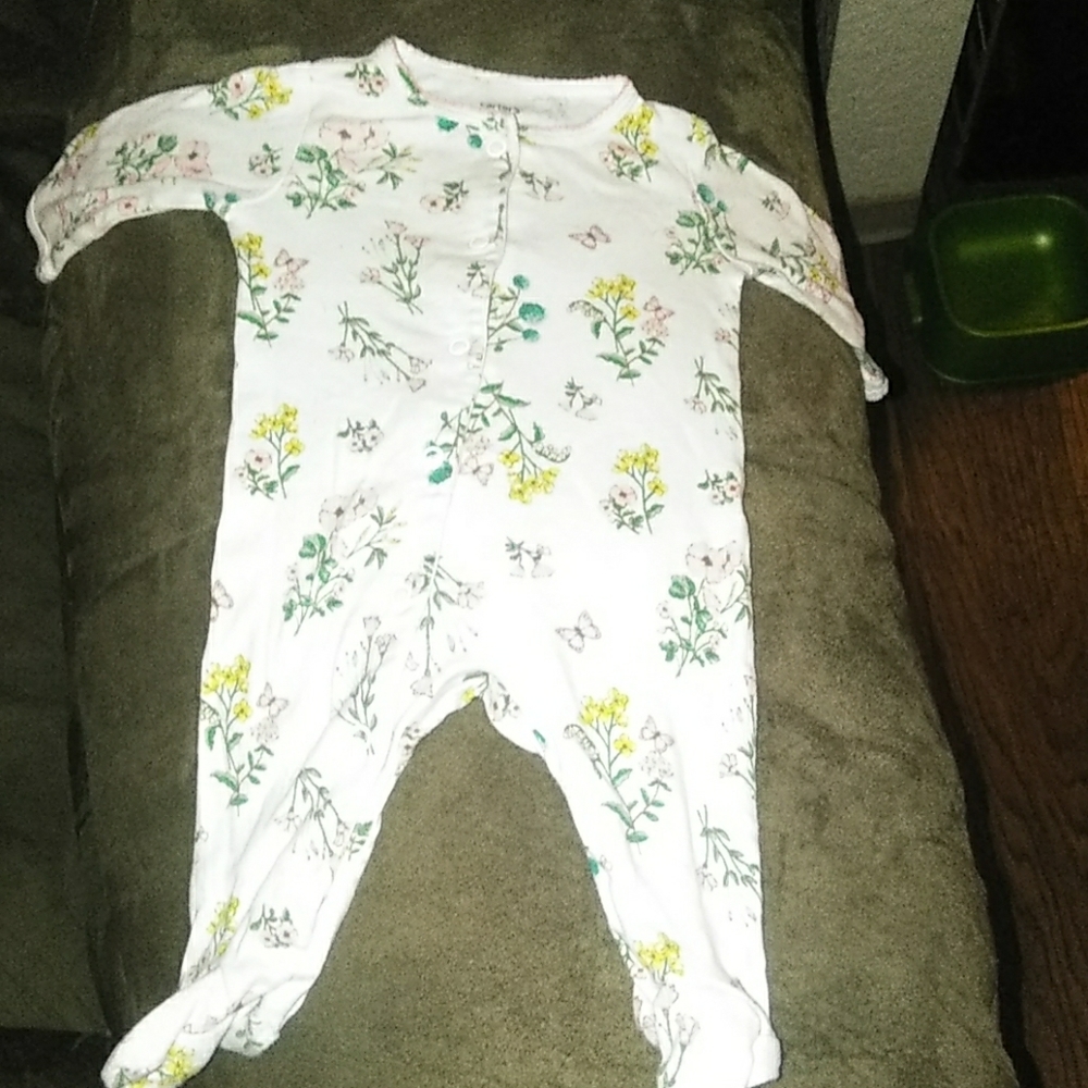 Floral onsie
